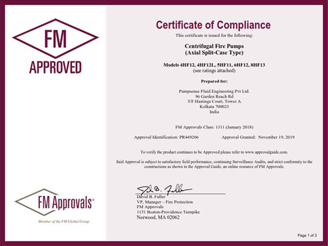 FM Phase 2 Certificate