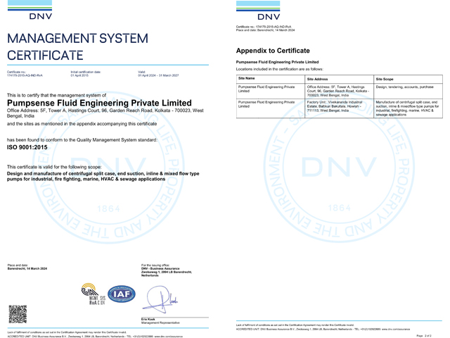 ISO 9001 Certificate